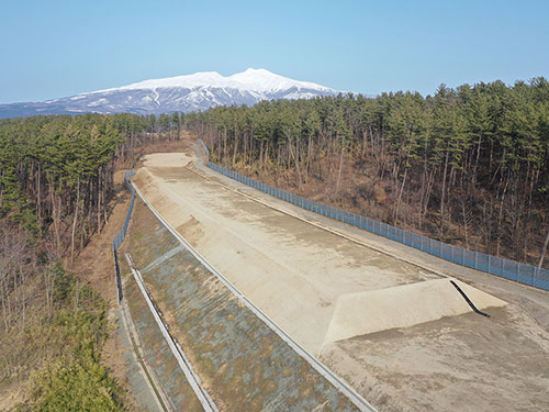 下モ山地区道路改良工事