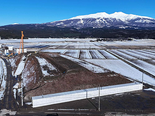 当山地区道路改良工事